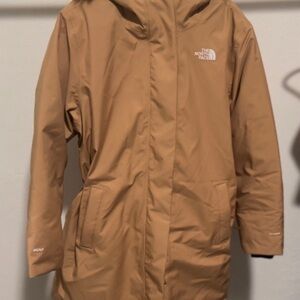 The North Face Tan Hooded Jacket
